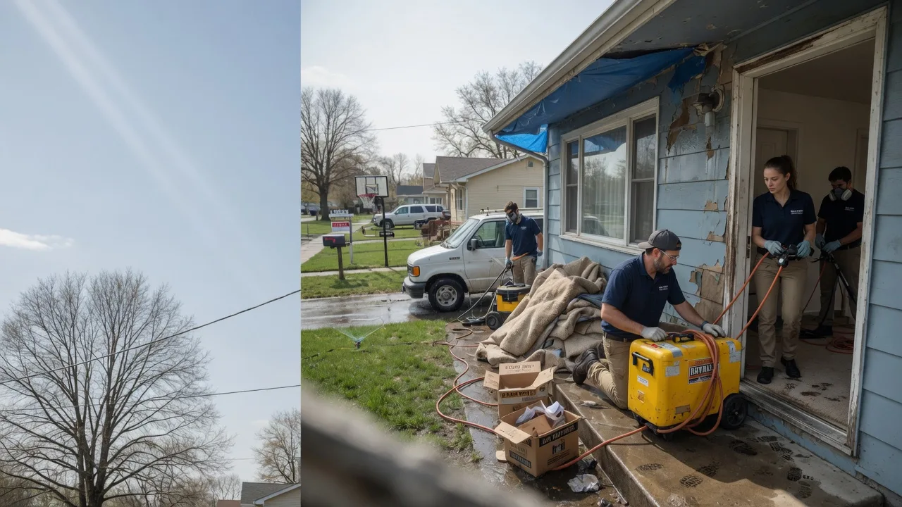 Basement Flood Cleanup in Columbiana, AL near me